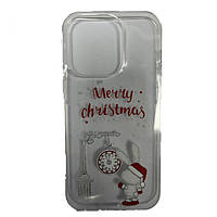 Чехол-накладка Infinity New Year Apple iPhone 14 Pro Transparent Кролик