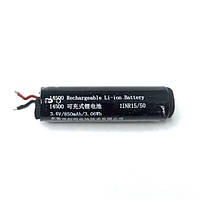 Аккумулятор 14500 для електричної зубної щітки Oclean X Pro 800 mAh 3.6 V (Оригінал з розбору)