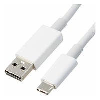 Дата-кабель Infinity USB (тато) USB type C (тато) 1 м White