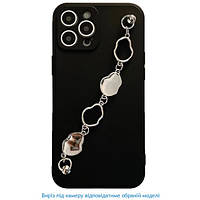 Чехол-накладка Infinity Glamour Chain Wrist для iPhone 13 Black