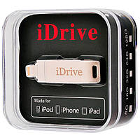 Флеш память iDrive Metallic 16GB Lightning-USB Silver