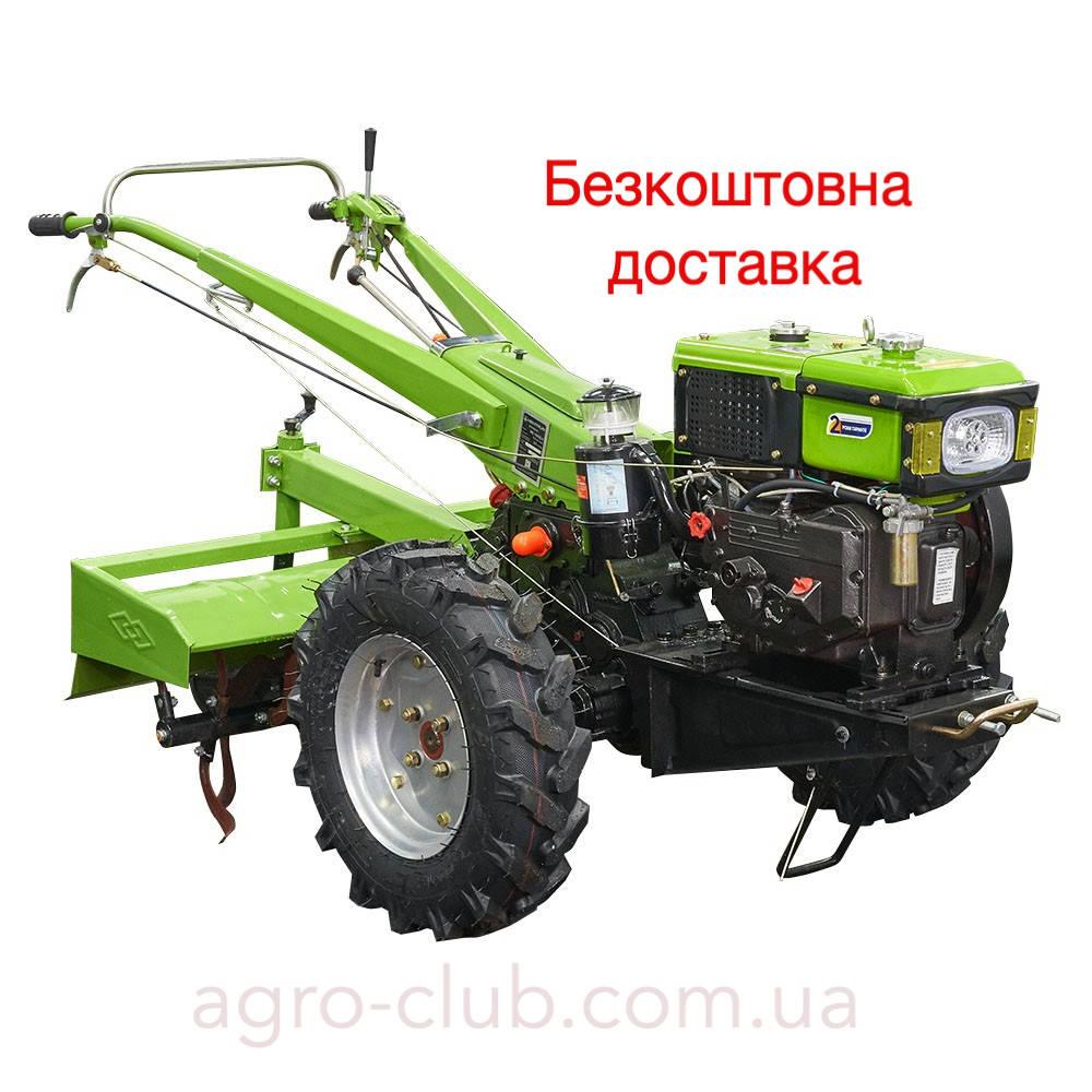 Мотоблок дизельний Кентавр МБ 1080Д  з фрезою комплект. БЕЗКОШТОВНА ДОСТАВКА !!!