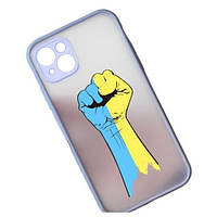 Чехол-накладка Infinity Ukraine Flag для iPhone 14 fist