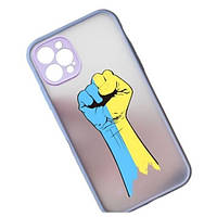 Чехол-накладка Infinity Ukraine Flag для iPhone 14 Pro fist