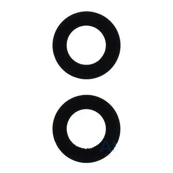 Скло камери Apple iPhone 13, iPhone 13 mini без рамки (2 шт) Black, фото 1