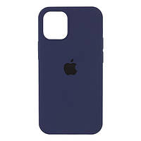 Чехол-накладка EpiK Silicone Case Full Protective (AA) для Apple iPhone 14 Pro Midnight Blue