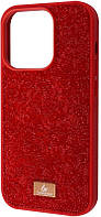 Чехол-накладка Infinity Bling World Rock Diamond для Apple iPhone 14 Red