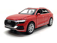 Машинка металлическая TK Union Group Audi Q8 1:32 свет звук открываются двери Красный (GT-08198)