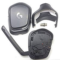 Левый наушник Logitech G332 Black в сборе с динамиком и микрофоном (Оригинал с разборки) (БУ)