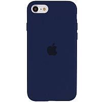 Чохол-накладка EpiK Silicone Case Full для iPhone SE (2020) Midnight Blue