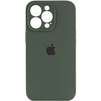 Чехол-накладка EpiK Silicone Case Full Camera для iPhone 14 Pro Cyprus Green
