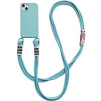 Чехол-накладка EpiK TPU two straps California для iPhone 13 Marine Green