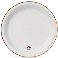 Тарелка эмалированная плоская Naturehike CNK2300CW013, белая