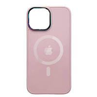 Чехол-накладка EpiK Sapphire Mag Evo case для Apple iPhone 14 Pink Sand (6.1")TPU+Glass