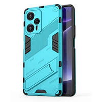 Чохол-накладка Infinity Punk Armor Camera cover для Xiaomi Poco F5 Blue