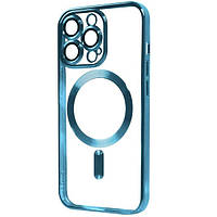 Чехол-накладка Infinity Magnetic для iPhone 11 Pro Max Blue +защита камеры