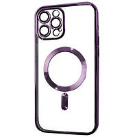 Чехол-накладка Infinity Magnetic для iPhone 11 Pro Max Purple +защита камеры