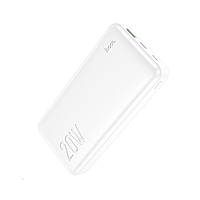 Зовнішній акумулятор HOCO J87A Tacker PD20W+QC3.0 power bank(20000mAh) White sux