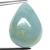 15.96 кт. Природний аквамарин із ввімкненнями