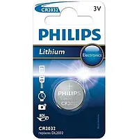 Батарейка Philips Lithium CR2032 1 шт, таблетка