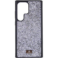 Чехол-накладка EpiK Bling World Rock Diamond для Samsung Galaxy S23 Ultra Silver