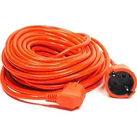 Сетевой фильтр PowerPlant PPCA16M20S1L Orange 220v, 20 м, 1 розетка