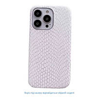 Чехол-накладка Infinity Texture Couro Reptile для iPhone XR White