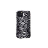 Чехол-накладка Infinity Texture Couro Reptile для iPhone 12 Pro Black White