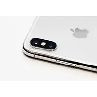 Задня кришка Apple iPhone X (великий виріз під камеру) White