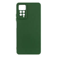 Чехол-накладка Lakshmi Silicone Cover Full Camera для Xiaomi Redmi Note 11 Pro 4G/5G/12 Pro 4G Dark green