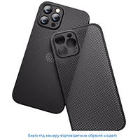 Чехол-накладка Infinity Heat Dissipation Breathable Cooling Case For iPhone 14 Black Сетка рассеяния тепла