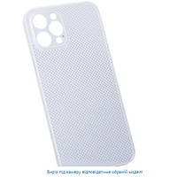 Чехол-накладка Infinity Heat Dissipation Breathable Cooling Case For iPhone 14 White Сетка рассеяния тепла