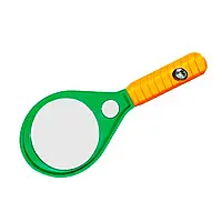 Лупа (d90мм + d30мм,2лінзи та компас) 7816