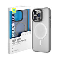 Чехол-накладка Blueo Skin Friendly Frosted Anti-Drop Case + Magnet для iPhone 14 Pro Gray