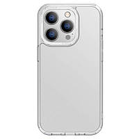 Чехол-накладка X-Level Focus Pixels для iPhone 14 Pro Silver White