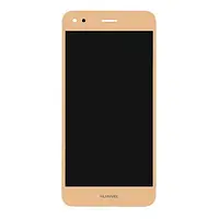 Дисплей Huawei Nova Lite (2017), P9 Lite mini, Y6 Pro (2017) с сенсорным экраном Gold (PRC)