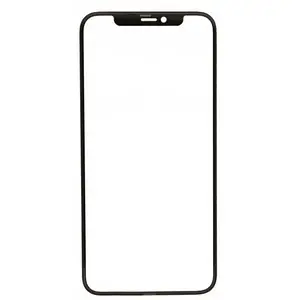 Скло дисплея Apple iPhone X, iPhone XS з ОСА плівкою Black