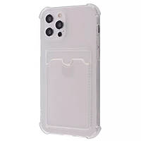 Чехол-накладка WAVE Pocket Case iPhone 14 Pro Clear