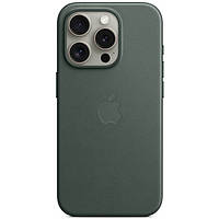 Чехол-накладка EpiK FineWoven (AAA) with MagSafe для Apple iPhone 15 Pro Ever Green