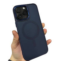 Чехол-накладка Infinity MagSafe Space Color для iPhone 14 Pro Max Dark Blue