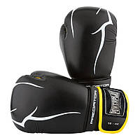 Боксерские перчатки Jagua PowerPlay PP_3018_16oz_Black/Yellow, Черно-Желтые 16 унций, Toyman