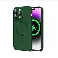 Чохол-накладка Infinity Cosmic Frame MagSafe Color для Apple iPhone 12 Pro Max Forest Green