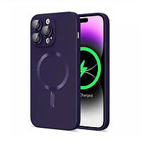 Чехол-накладка Infinity Cosmic Frame MagSafe Color для Apple iPhone 13 Pro Deep Purple