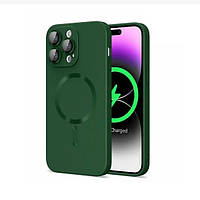 Чехол-накладка Infinity Cosmic Frame MagSafe Color для Apple iPhone 13 Pro Forest Green