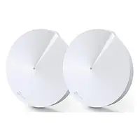 Маршрутизатор TP-Link Deco M5 2-pack White (AC1300, 2xGE LAN/WAN, Bluetooth, MESH, MU-MIMO, 4 антенны) Mesh