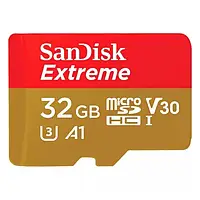 Карта памяти SanDisk Extreme SDSQXAF-032G-GN6GN Red 32GB microSDHC