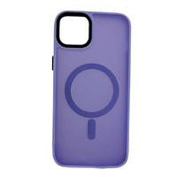 Чехол-накладка Infinity Fashion Case MagSafe для Apple iPhone 15 Pro Max Lavenda