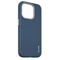 Чехол-накладка Blueo Premium Leather Phone Case with Magnetic для iPhone 15 Pro Dark Blue