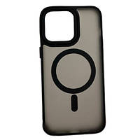 Чехол-накладка Infinity Fashion Case MagSafe для Apple iPhone 15 Plus Black