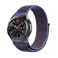 Ремешок для смарт-часов BeCover Samsung Galaxy Watch 46mm/Watch 3 45mm/Gear S3 Classic/Gear S3 Frontier Purple